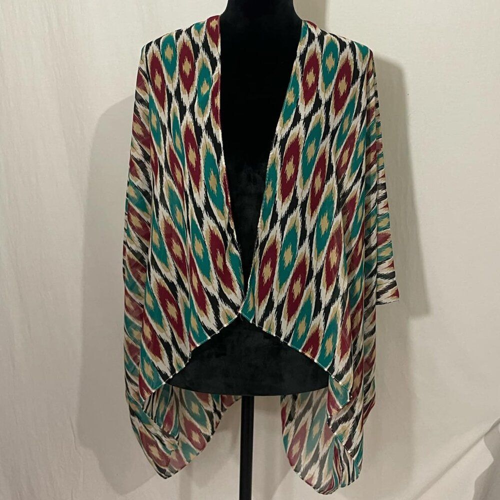 Tribal Boho Wrap/Cardigan